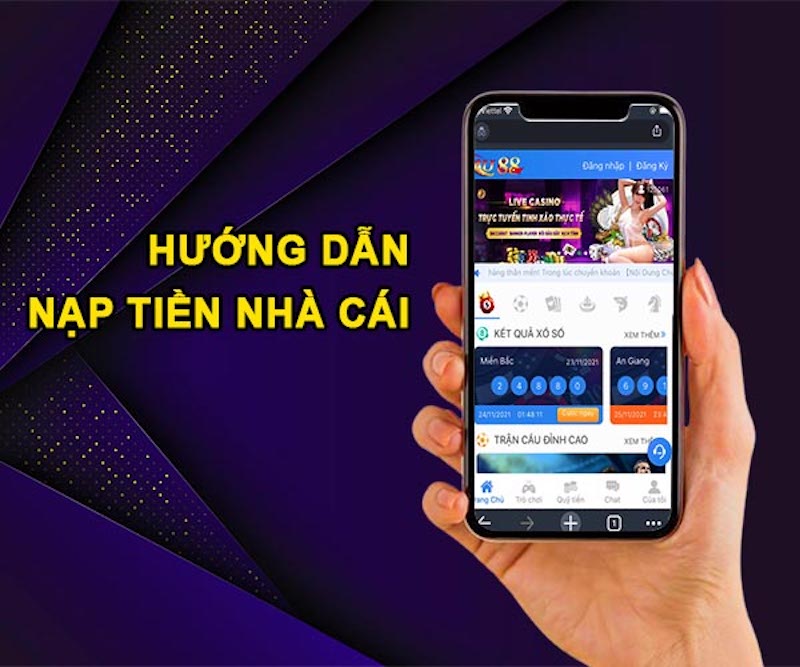 Cách nạp tiền vào tài khoản MU88 đơn giản