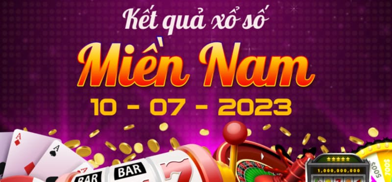 Dự đoán kết quả xổ số miền Nam ngày 10/7/2023